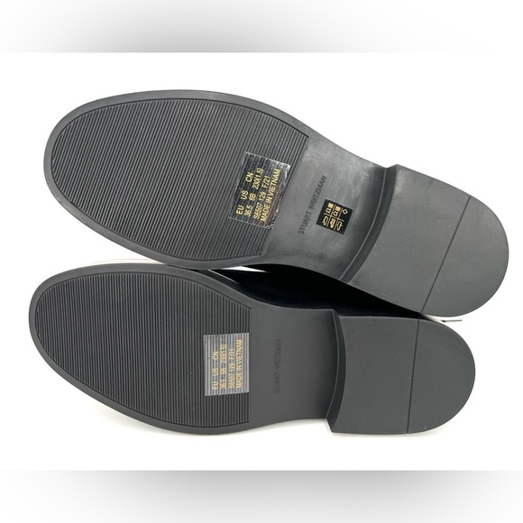 STUART WEITZMAN HENLEY CHILL SUEDE SHEARLING COMBAT ANKLE BOOTS US 6 - EU 36.5 - Picture 6 of 11